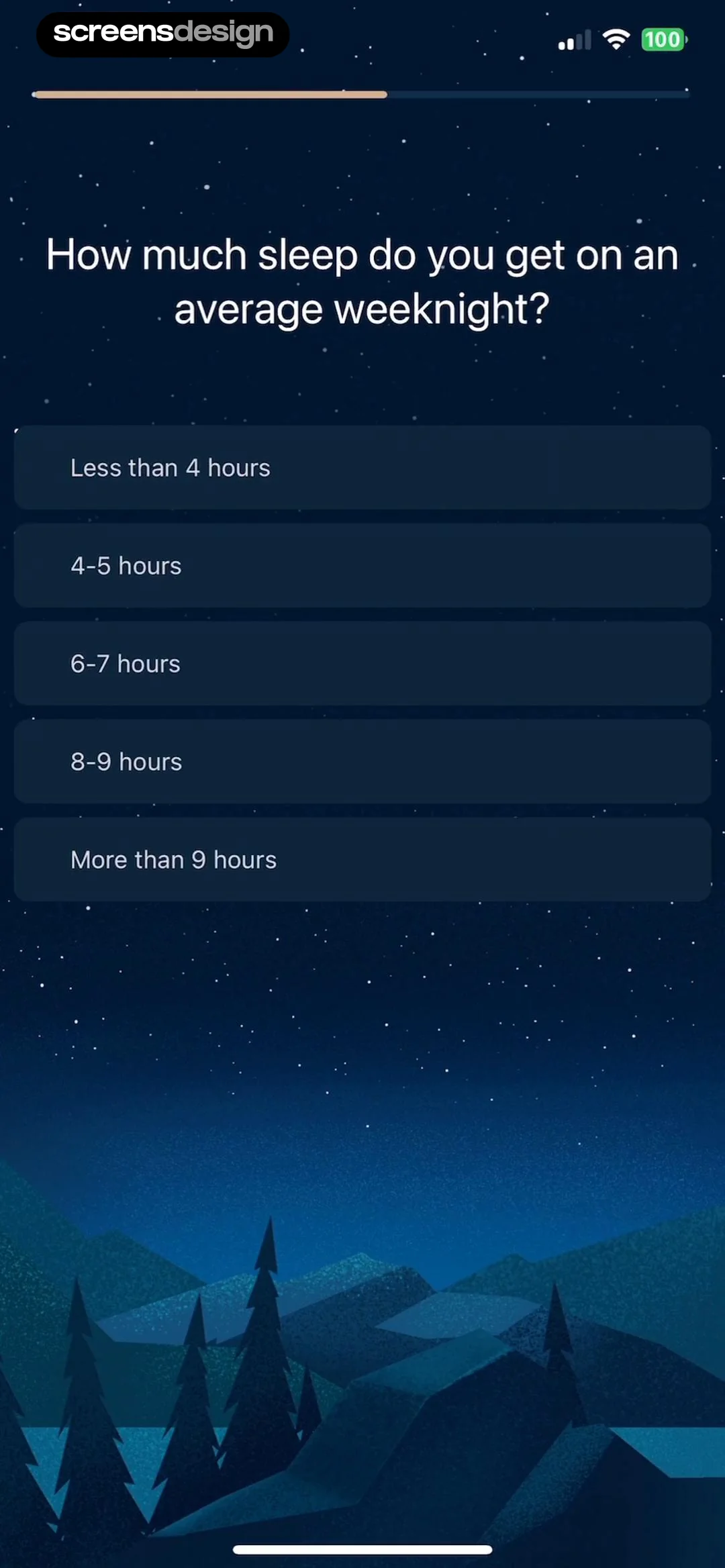 平均睡眠时长