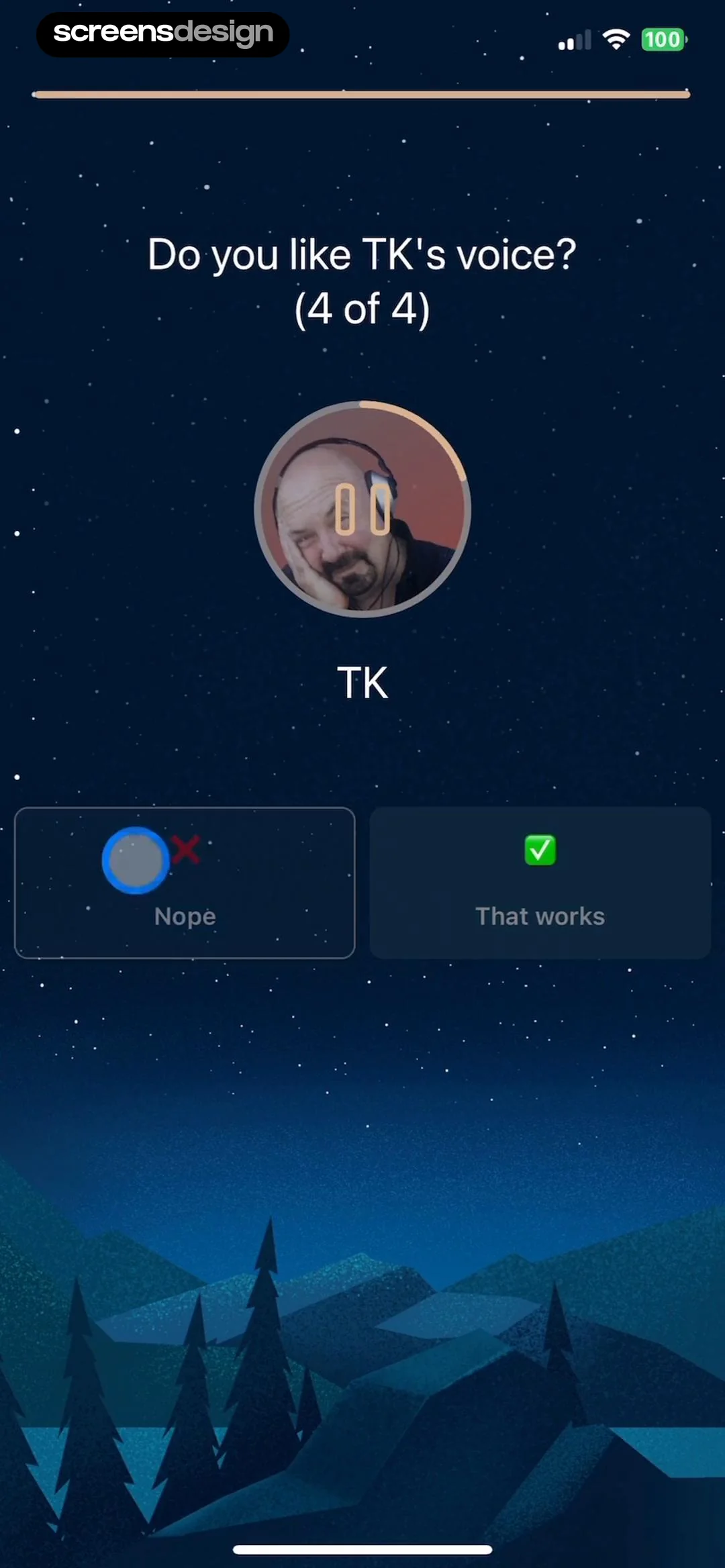 旁白 TK