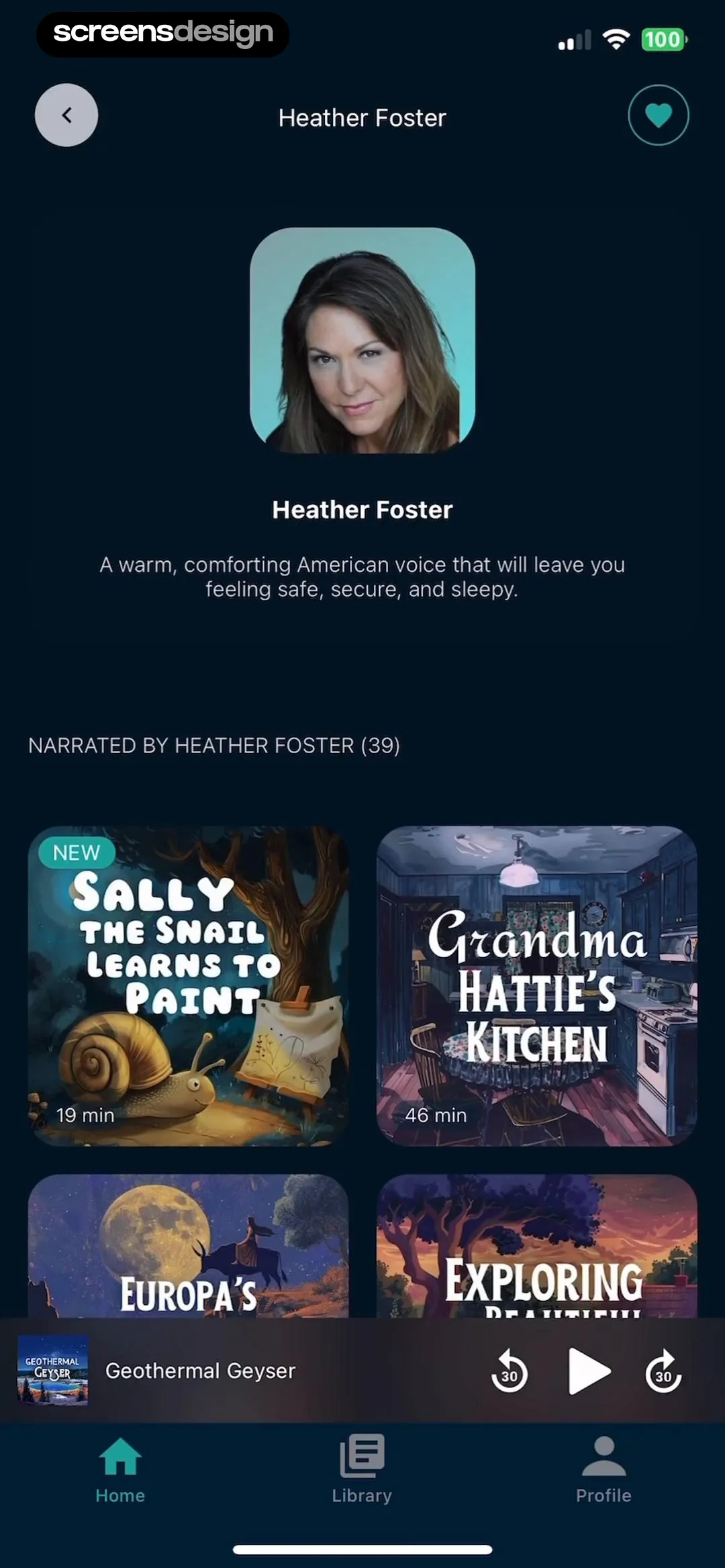 旁白 Heather 主页